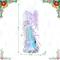 Glitzhome® 12" Acrylic Lighted Tabletop Angel Figurine